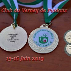 Cham. VD Doublettes Vétérans 2019